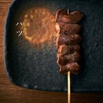 焼き鳥 かみむら - ハツ@363円