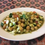 インド料理 パリワル - チャナサラダ(¥440)