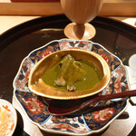 寿し道 桜田 - くろあわび肝ソース