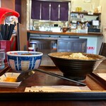 といや - ★平日限定といや名物セット（大盛セット・肉きしめん冷・ミニタレカツ丼・1050円税込）★