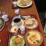 ウエスト珈琲ハウス - マカロニグラタンモーニング