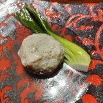 中華ダイニング 一途一心 - 獅子の頭をイメージした蒸しハンバーグ