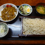 大橋屋 - ミニカレーセット