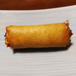 中華ダイニング 一途一心 - ウニと豆乳の春巻き