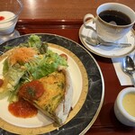 ウエスト珈琲ハウス - キュシュモーニング