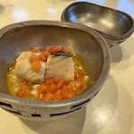 SETTAN - 鰆の下には自家製玄米のリゾットが