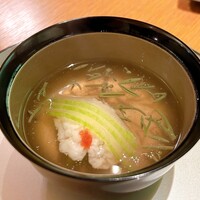 銀座ろくさん亭 - 鱧 冬瓜（御椀）