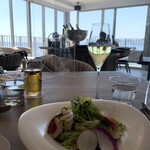 THE HARBOR TERRACE Restaurant - アクリルのパーテーションがもはや懐かしい。。。