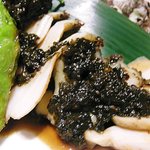 伊勢貫 - 黒鮑のステーキ