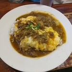 ブラウニー - 牛すじカレーオムごはん（ごはん軽め）