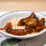 うを徳 - 2024.6 酔蝦（ボタン海老、甘海老、サクラマス）と豊洲の湯葉