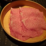 瀬里奈 - 神奈川県産の特選牛リブロース・その１です。