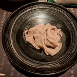 瀬里奈 - しゃぶしゃぶのスープで調理した神奈川県産の特選牛リブロース・その１です。