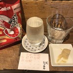 麹町いづみや しろ - 初孫 しぼりたて 純米大吟醸