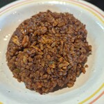 中華食房 石狩 - 黒チャーハンに……