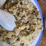 香港麺 新記 三宿本店 - 高菜チャーハン