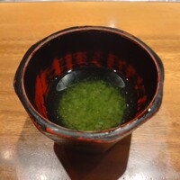 くずし鉄板 あばぐら 恵比寿店 - おくらの冷製スープ