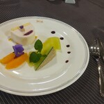 にっぽん丸 メインダイニング 瑞穂 - 洋食⑥デザート、コーヒー