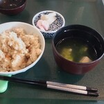 にっぽん丸 メインダイニング 瑞穂 - 和食⑥ジューシー、お吸い物