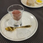 にっぽん丸 メインダイニング 瑞穂 - 洋食④チェリーソルベ