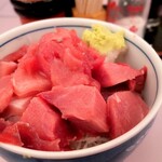 水口食堂 - まぐろぶつ切