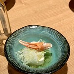 Japanese Dining 聖 - お通し（カニ豆腐）