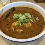 エチオピアカリーキッチン 高田馬場店 - チキン豆カリー(辛さ50倍) 