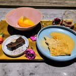 French Restaurant ensia - デザート４種