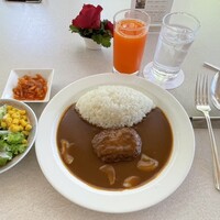 洋食レストラン カメリア - #ハンバーグカレー セット