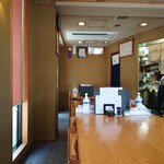 やぶ善 - 店内入って左奥の席。