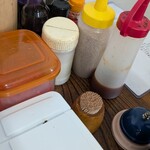 白龍ラーメン - 卓上