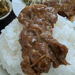 白龍ラーメン - ライスにオン♪