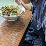 白龍ラーメン - アホみたいに辛子高菜入れるアホ♪