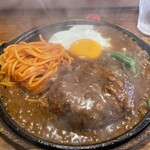 キッチン はせ家 - ハンバーグランチ（デミソース）