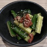 焼肉家けんちゃん - 梅きゅうり438円