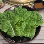 焼肉家けんちゃん - チシャバ438円