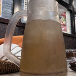 焼肉家けんちゃん - サービスのお茶