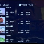 焼肉家けんちゃん - タブレットメニュー　注文確認画面３