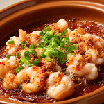 本場四川料理 龍門 - 料理写真:エビと春雨の蒸しもの