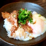 麺Builder's あり蔵 - 温玉チャーシュー丼