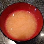 カレーとハンバーグの店 バーグ - みそ汁付き