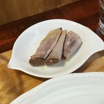 キッチン ブルー グローブ - スペアリブの骨