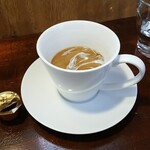 キッチン ブルー グローブ - ホワイトコーヒーにします