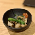 鳥megu - 鶏皮ポン酢