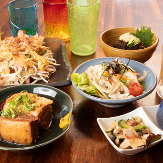 【宴会コース】みんなでシェアして楽しめる沖縄料理と飲み放題！