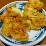 讃松庵 - 強制配給された鶏天