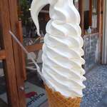 シロクマカフェ - ソフトクリーム（コーン）