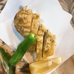 割烹 むら山 - 蝦夷あわび天ぷら