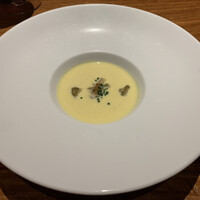 イタリア料理 リストランテ フィッシュボーン - 玉蜀黍のスープ