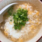 割烹 むら山 - 魚介おじや(エビ、ホタテ)